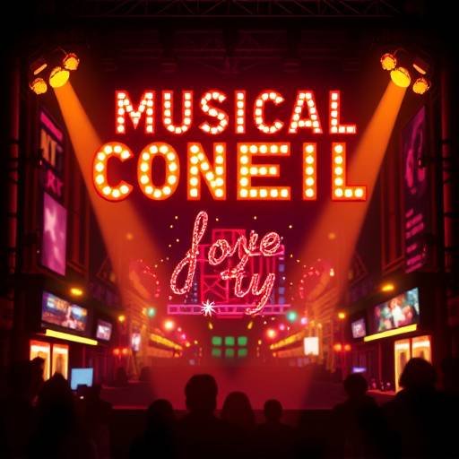 City Beats musical comedy poster