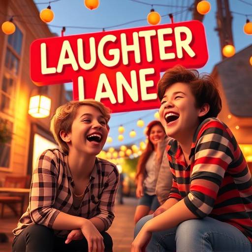Poster for 'Laughter Lane' sitcom